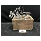 Wood Box & Box Springs