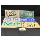 Vintage License Plates