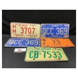Vintage License Plates
