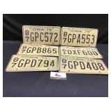 Vintage License Plates
