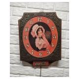 Vintage 1974 Coca Cola  Clock
