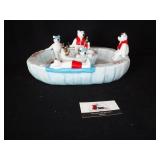 Coca Cola Polar Bear Chip & Dip Tray