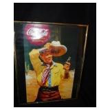 Classic " Coca Cola Cowboy" Print