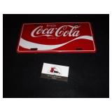 Coca Cola License Plate