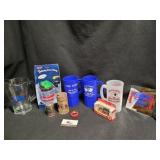 Large Budweiser Lot Pitcher, Mugs, misc.