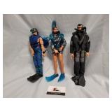 Lot of 3 G I Joe / Lanard Ultra Corps Action