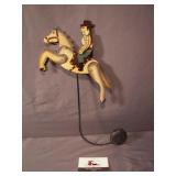 Balancing Cowboy and Horse