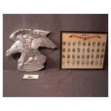 Cast Aluminum Eagle & Presidential Picture