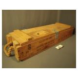 U.S. Military Wood Ammo Crate