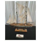 Blue Nose Model Ship