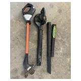 Trimmer and leaf blower