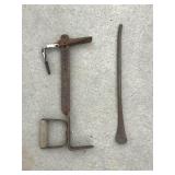 Tire iron and A whatchamacallit