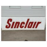 Sinclair plastic sign