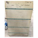 1/2 thick plexiglass