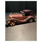 Wooden model car