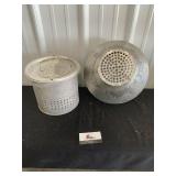 Minnow bucket and Sifter