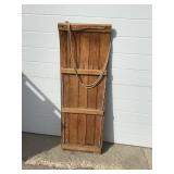 Wood Sled