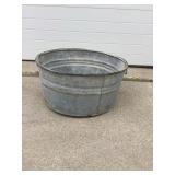 Galvanized Washtub