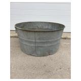 Galvanized Washtub