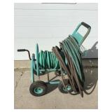Heavy Duty Hose Cart w/ Extra Hose