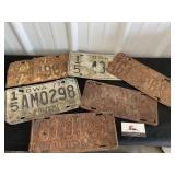 Vintage License Plates