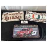 Miscellaneous License  plates