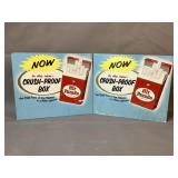 Hit Parade Cardboard Cigarette Advertisers