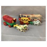 Hardy Stage Coach w/box & Conestoga Wagon