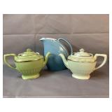 Hall Teapots & Pitcher