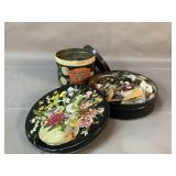 Pair of Vintage Tins Full of Buttons