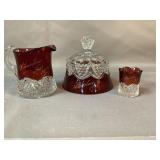 Stoneboro Fair 1914 Ruby Flash Glass