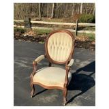 Walnut Balloon-back Chair