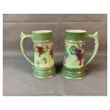 Hand-Painted Steins