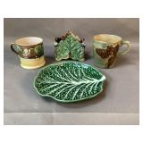Majolica Style Pottery