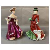 Glass Lady Figures