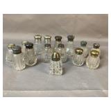 Clear Glass Salt and Pepper Shakers