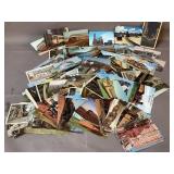 Vintage Postcards - Trains, Trolley