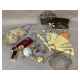 Antique CostumeJewelry, Mesh Purses, & More