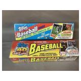 Vintage Unopened Boxes of Baseball Cards