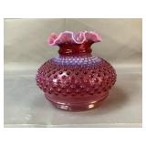 Rare Fenton Lamp Shade Vase