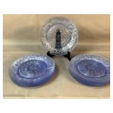 9 - Pressed Floral Plates