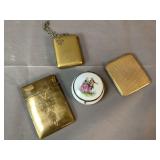 Compacts, Powders, Cigarette Case, Lighter