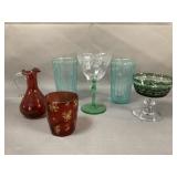 Antique Glass Lot