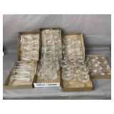 Silver Rimmed Glassware