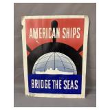 American Ships Poster