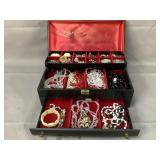 Jewelry Box and Contents