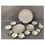Copeland China - Rosebud Chintz