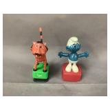 Vintage Push Puppets