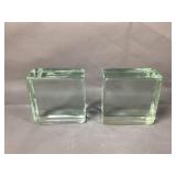 Pair of Glass Blocks