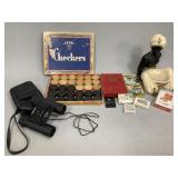 Vintage Checkers, Matchbooks, Ashtray & More